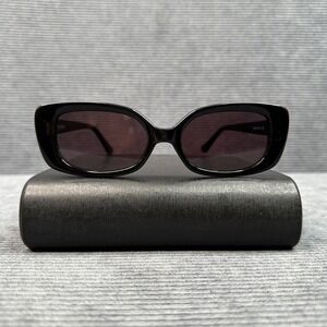 Velvet Canyon Zou Bisou Y2k Sunglasses Black Acetate Rectangular Frames